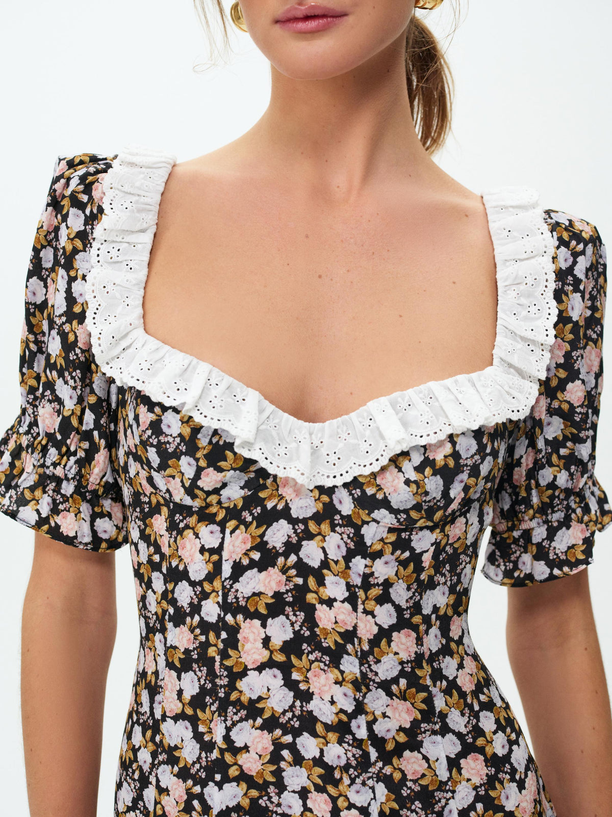 For Love & Lemons Canyon Blossom Mini Dress