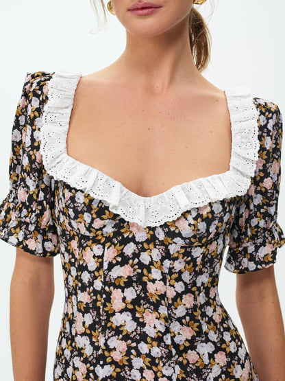 For Love & Lemons Canyon Blossom Mini Dress