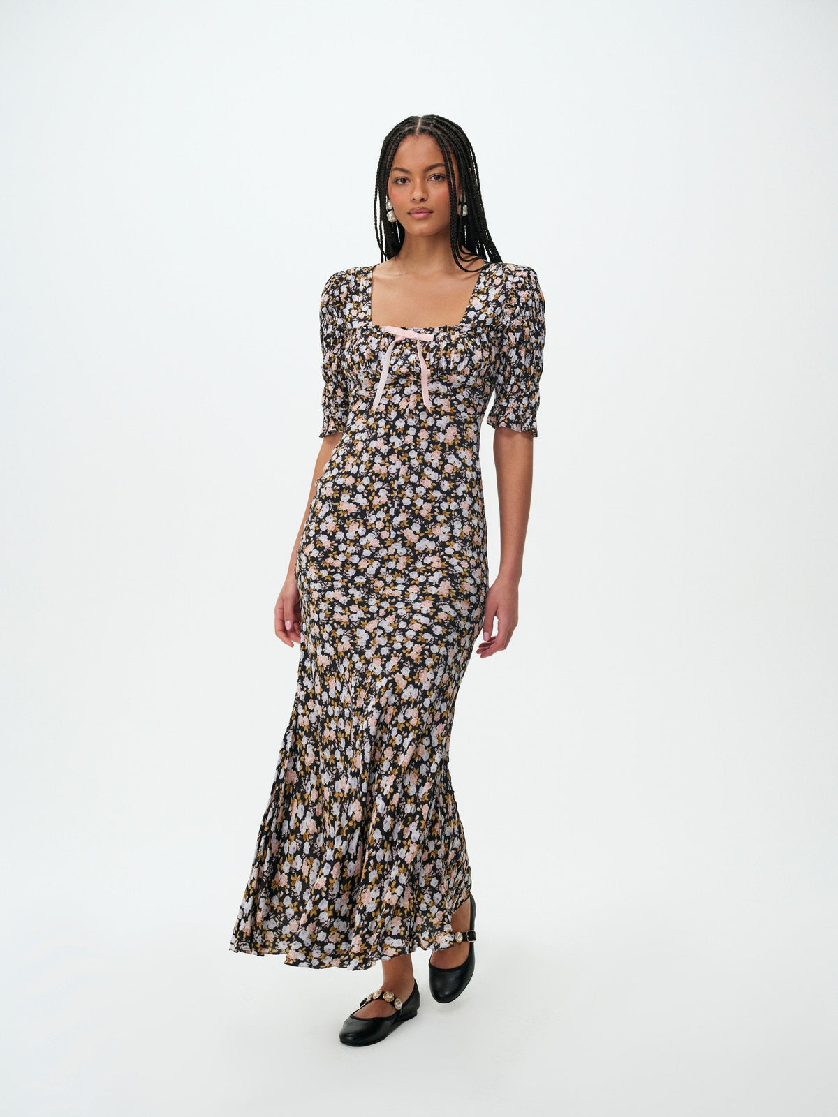 For Love & Lemons Canyon Blossom Maxi Dress