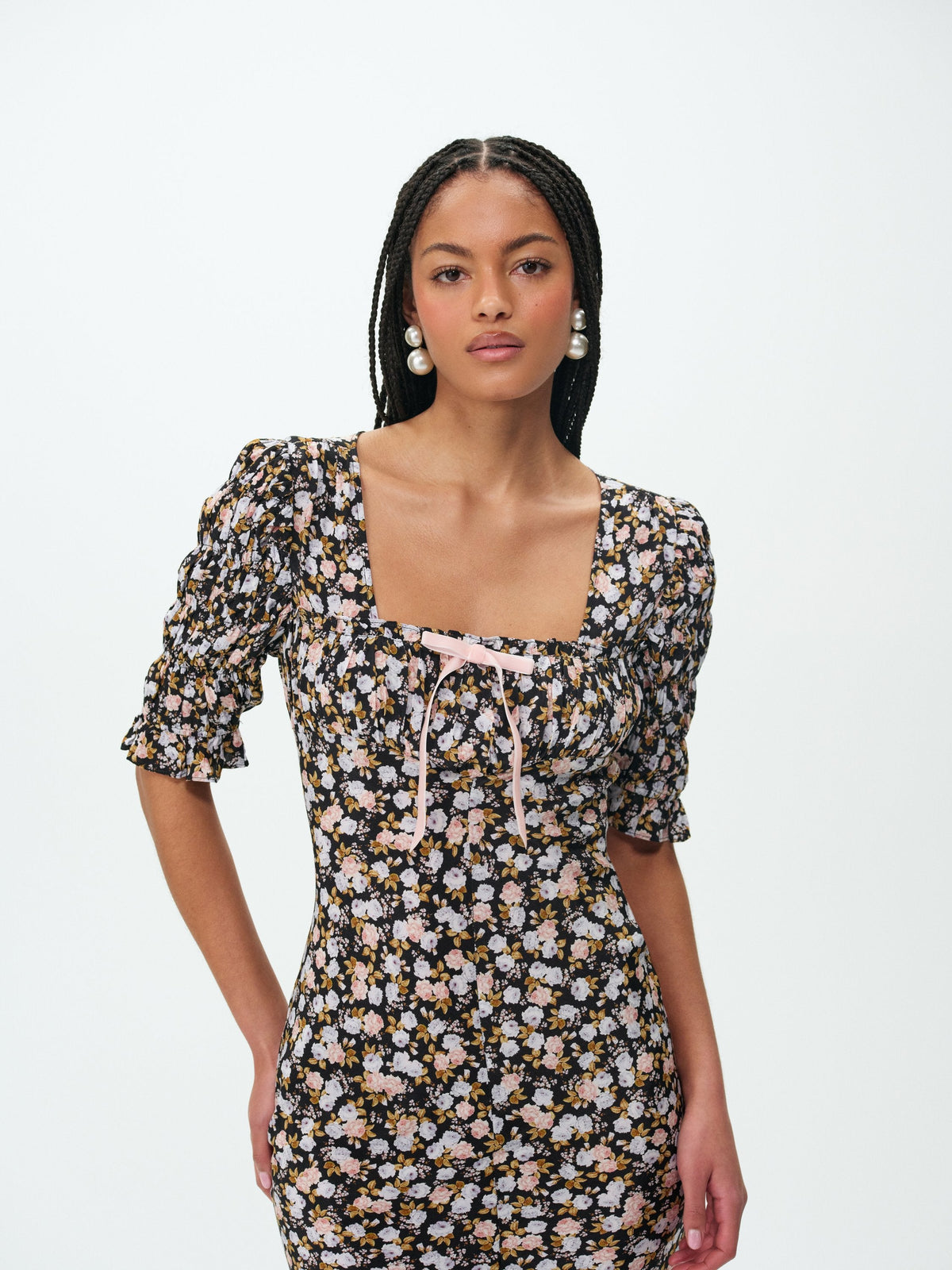For Love & Lemons Canyon Blossom Maxi Dress