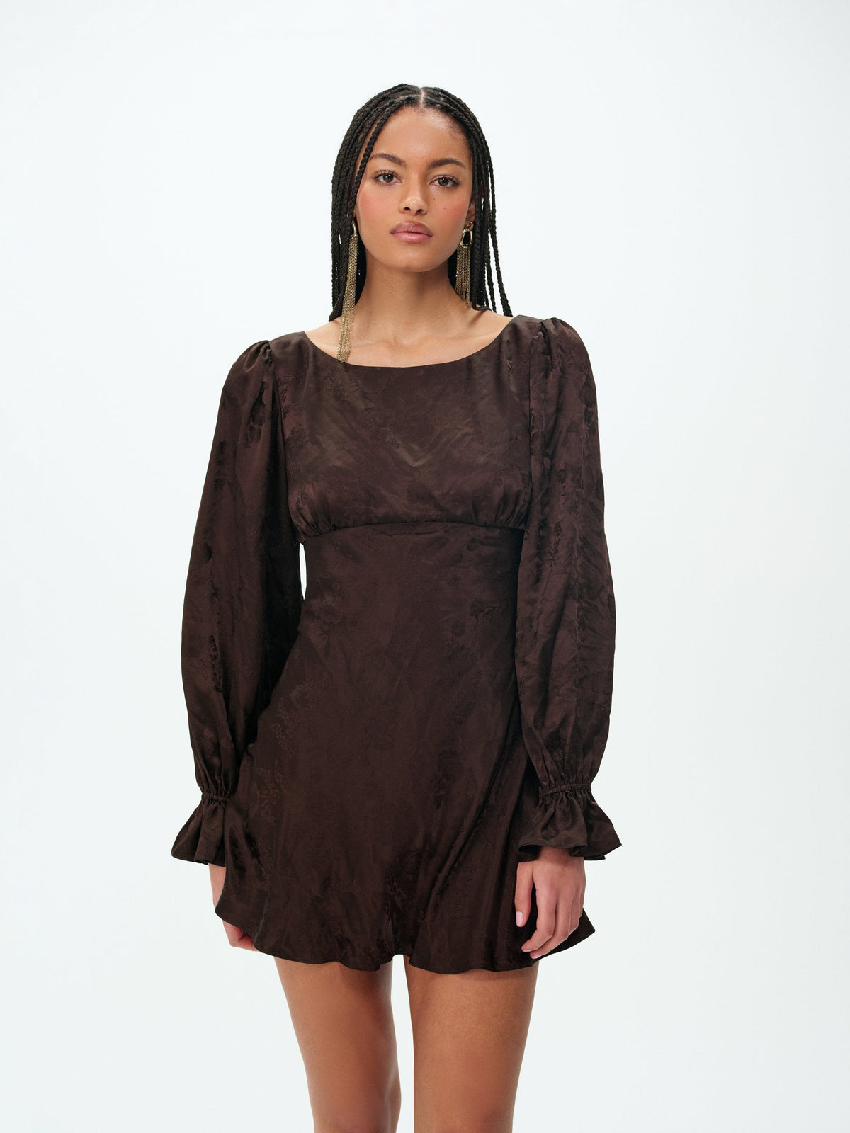 For Love & Lemons Sierra Fringe Mini Dress