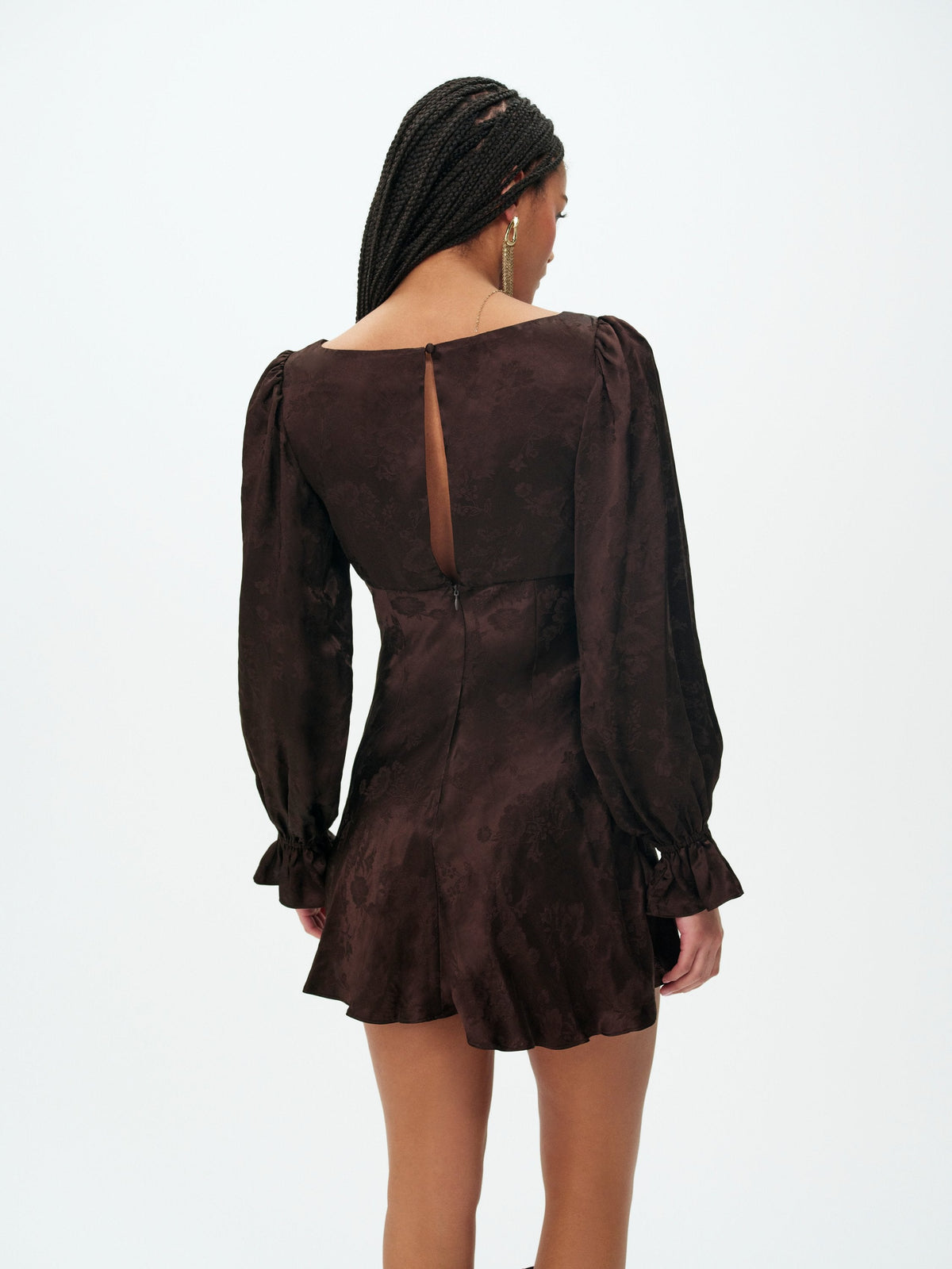 For Love & Lemons Sierra Fringe Mini Dress