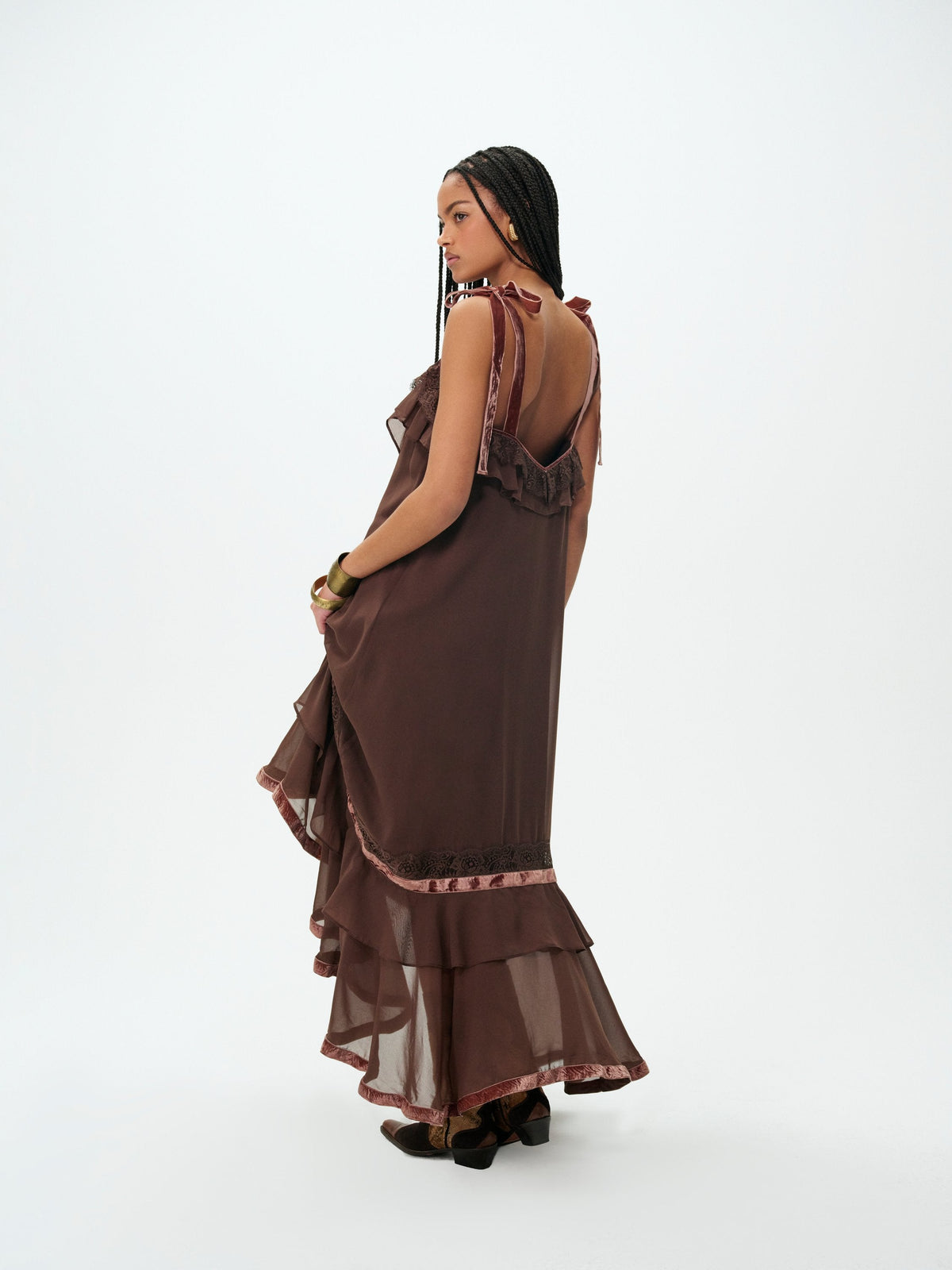 For Love & Lemons Layla Maxi Dress