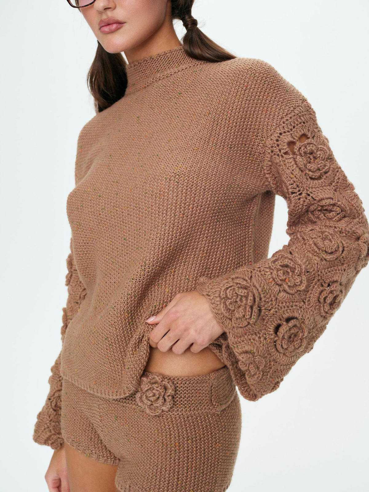 For Love & Lemons Emily Rose Sweater
