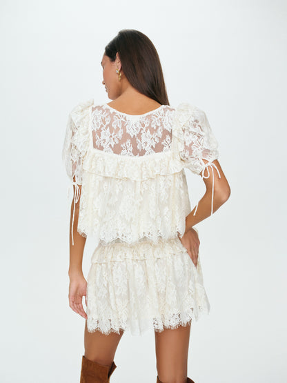 For Love & Lemons Rosa Top