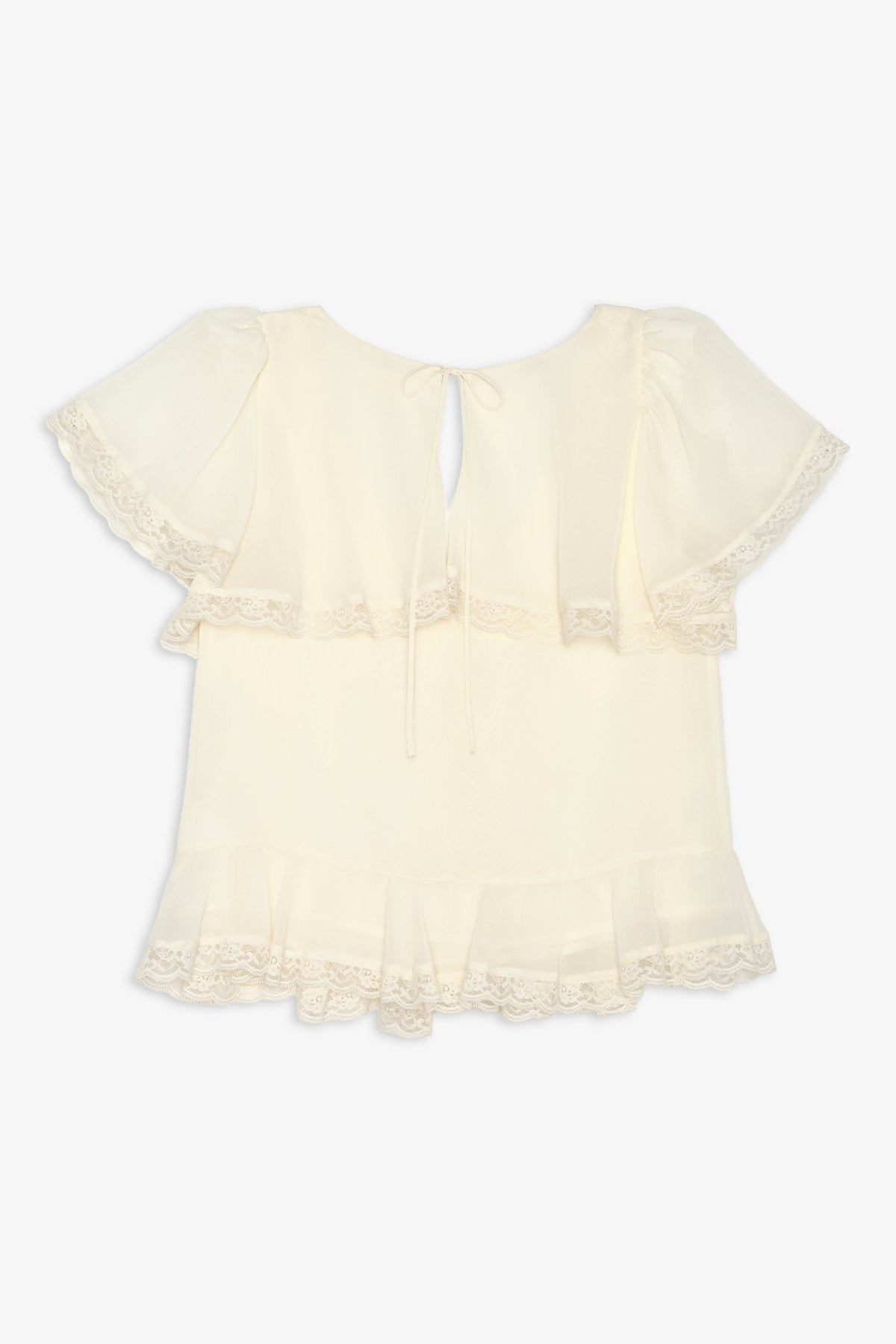 For Love & Lemons Layla Ruffle Top