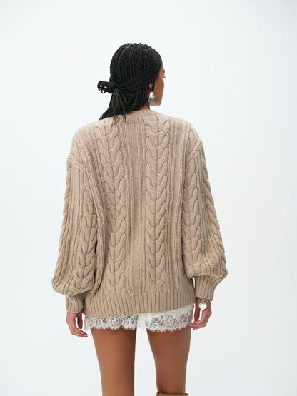 For Love & Lemons Nathalie Oversized Cardigan