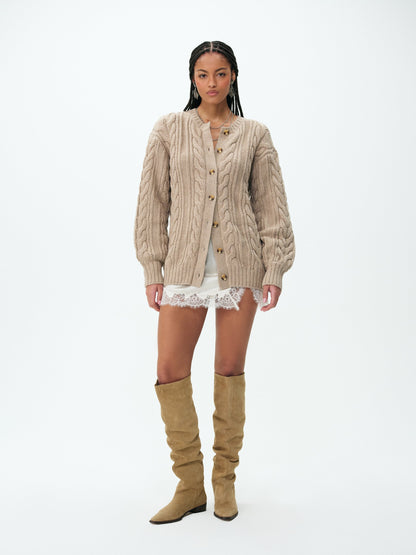 For Love & Lemons Nathalie Oversized Cardigan