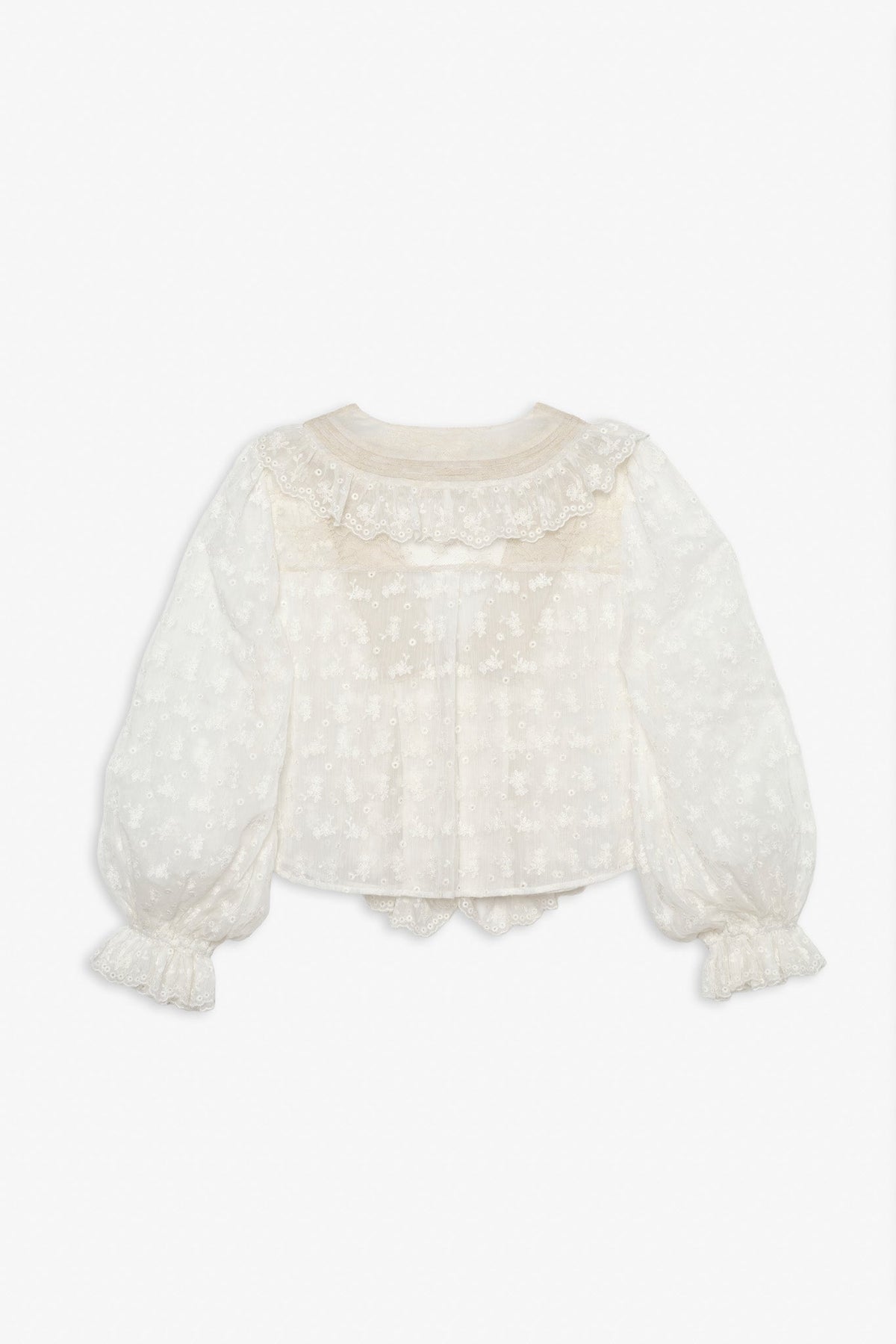 For Love & Lemons Hamptons Eyelet Blouse