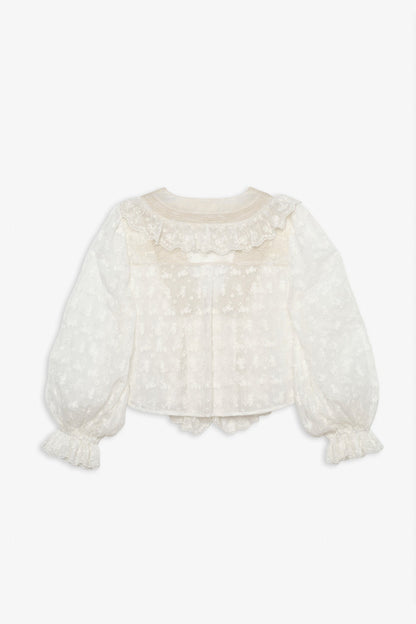 For Love & Lemons Hamptons Eyelet Blouse