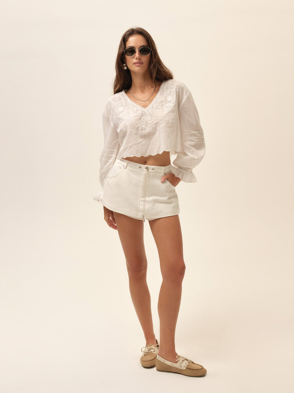 For Love & Lemons Agnes Blouse