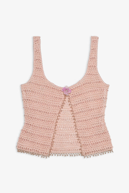For Love & Lemons Lulu Beaded Tank Top