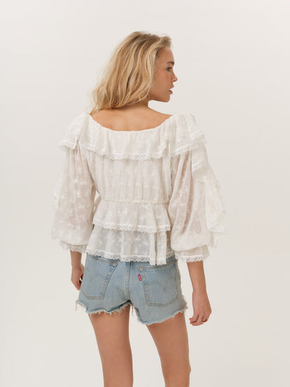 For Love & Lemons Lilou Top