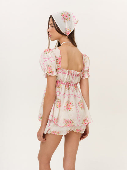 For Love & Lemons Scarlett Babydoll Set