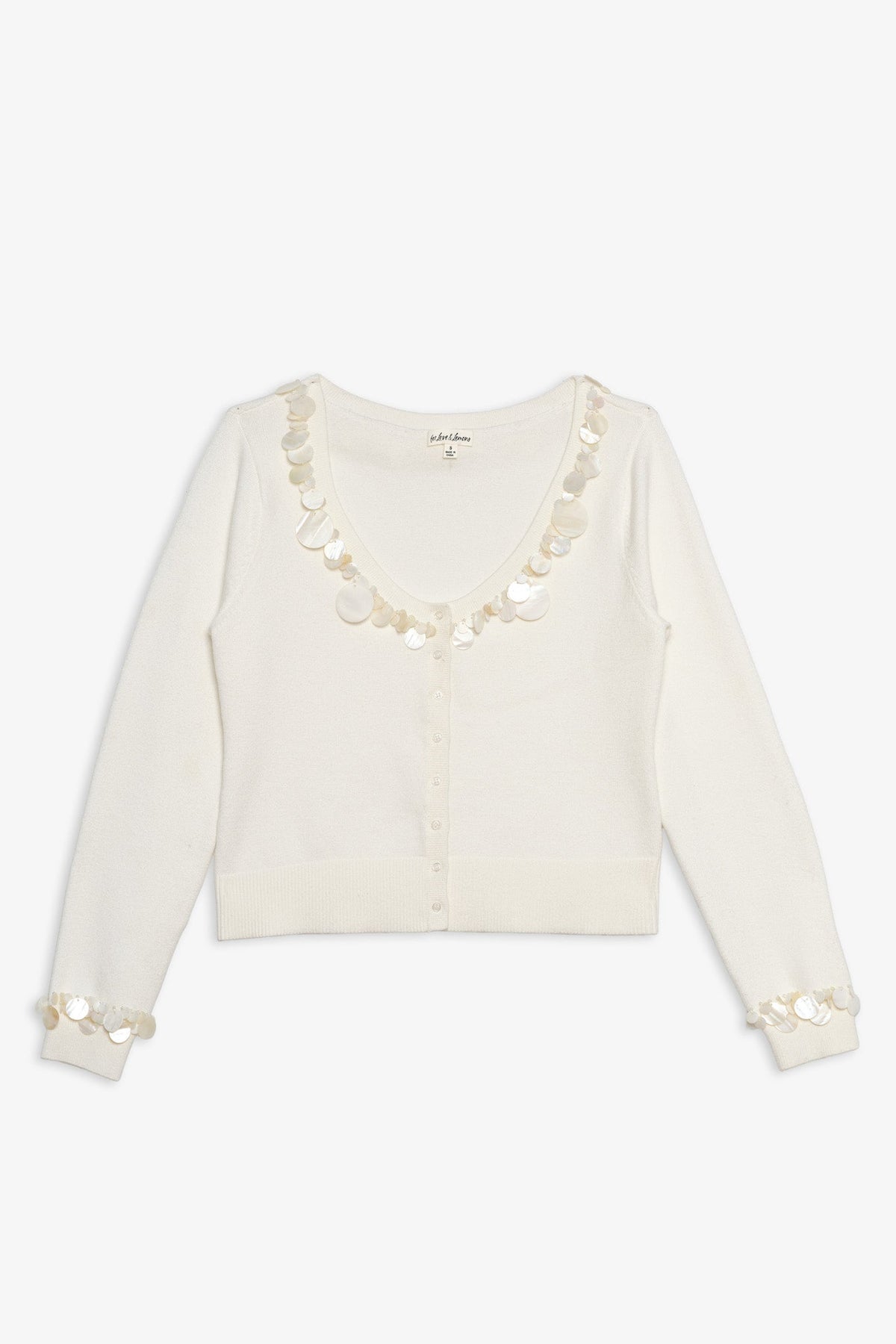 For Love & Lemons Seashell Cardigan