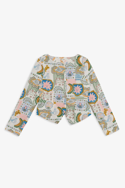 For Love & Lemons Tide Pool Beaded Jacket