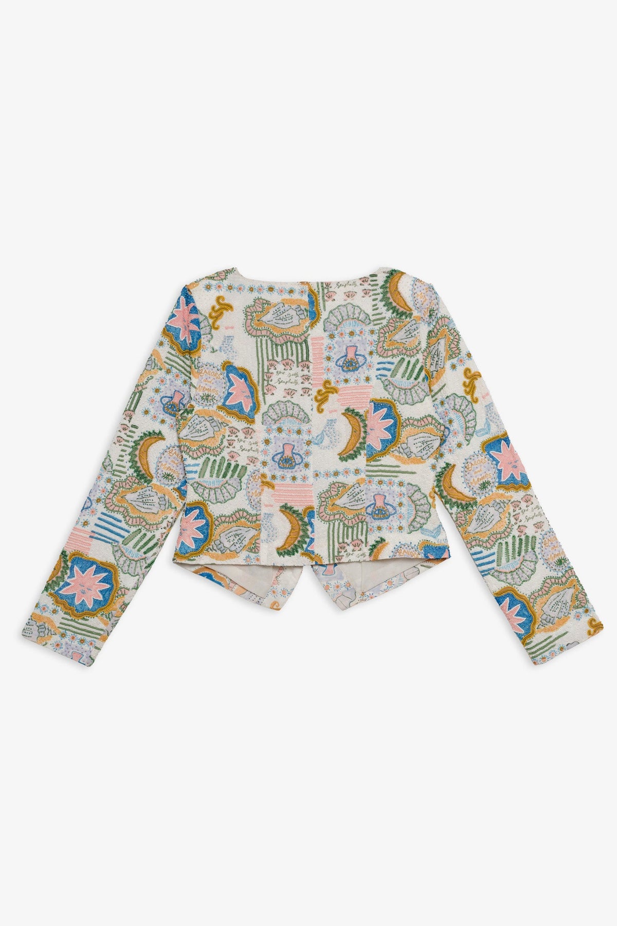 For Love & Lemons Tide Pool Beaded Jacket