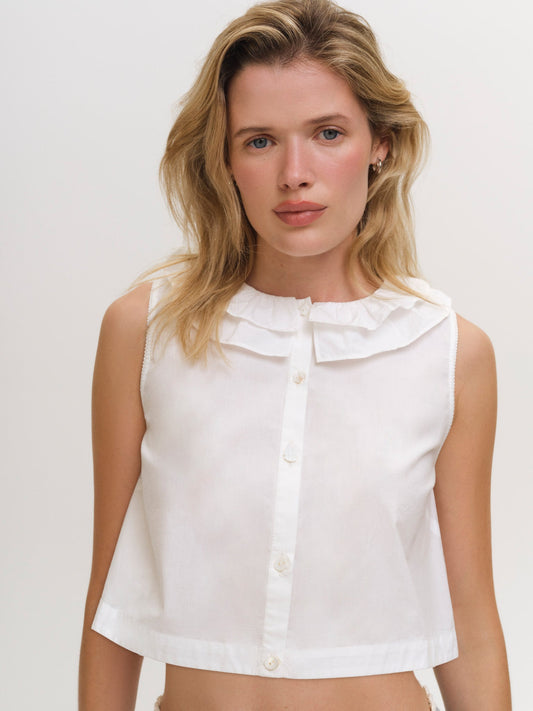 For Love & Lemons Iris Crop Top