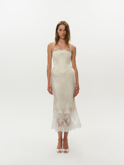 For Love & Lemons Rose Bustier