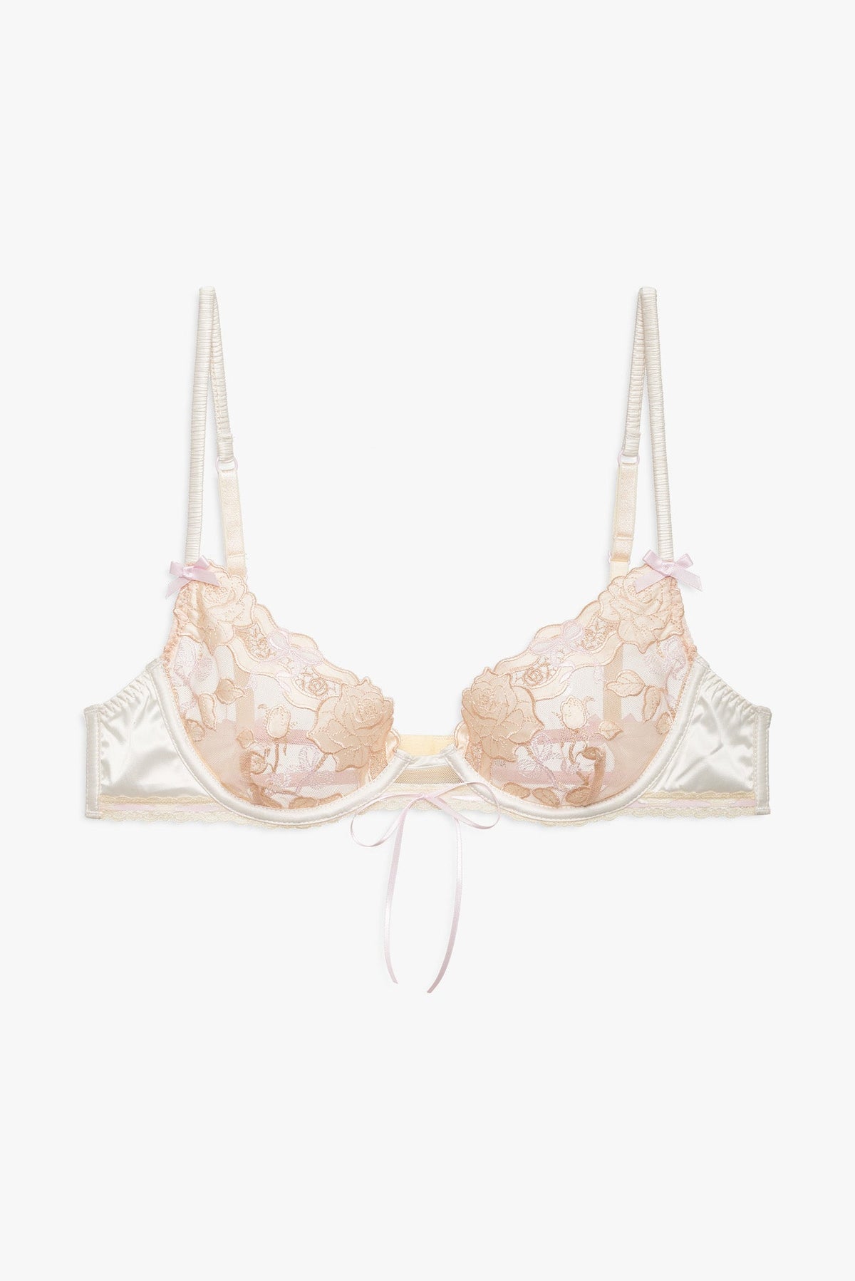 For Love & Lemons Twilight Rose Underwire Bra