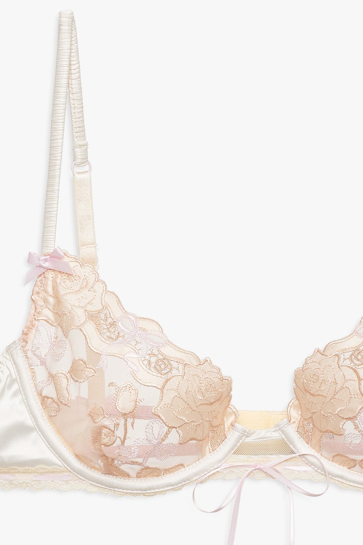 For Love & Lemons Twilight Rose Underwire Bra