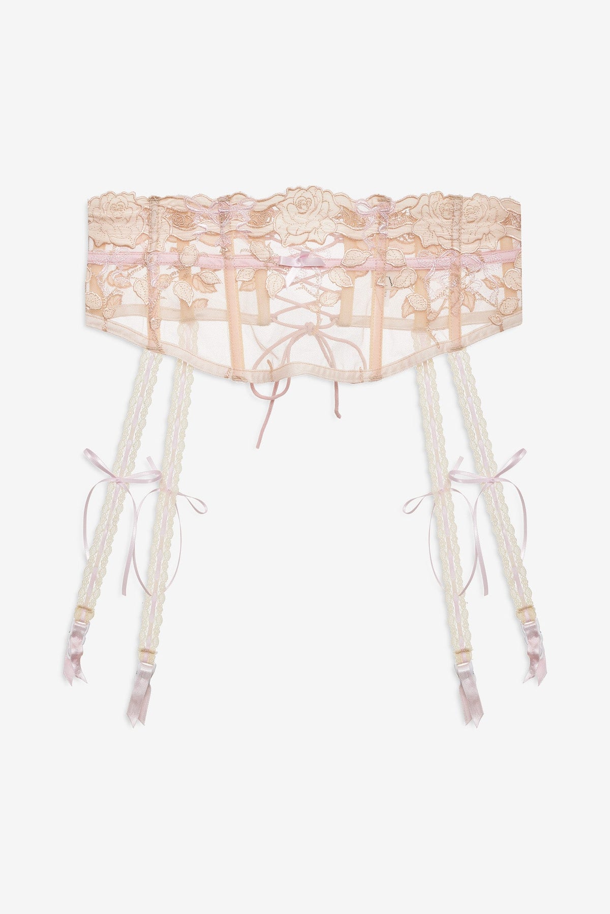 For Love & Lemons Twilight Rose Garter Belt