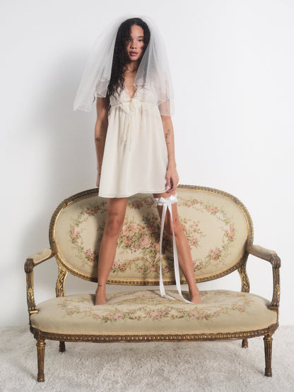 For Love & Lemons Blair Bow Slip Dress