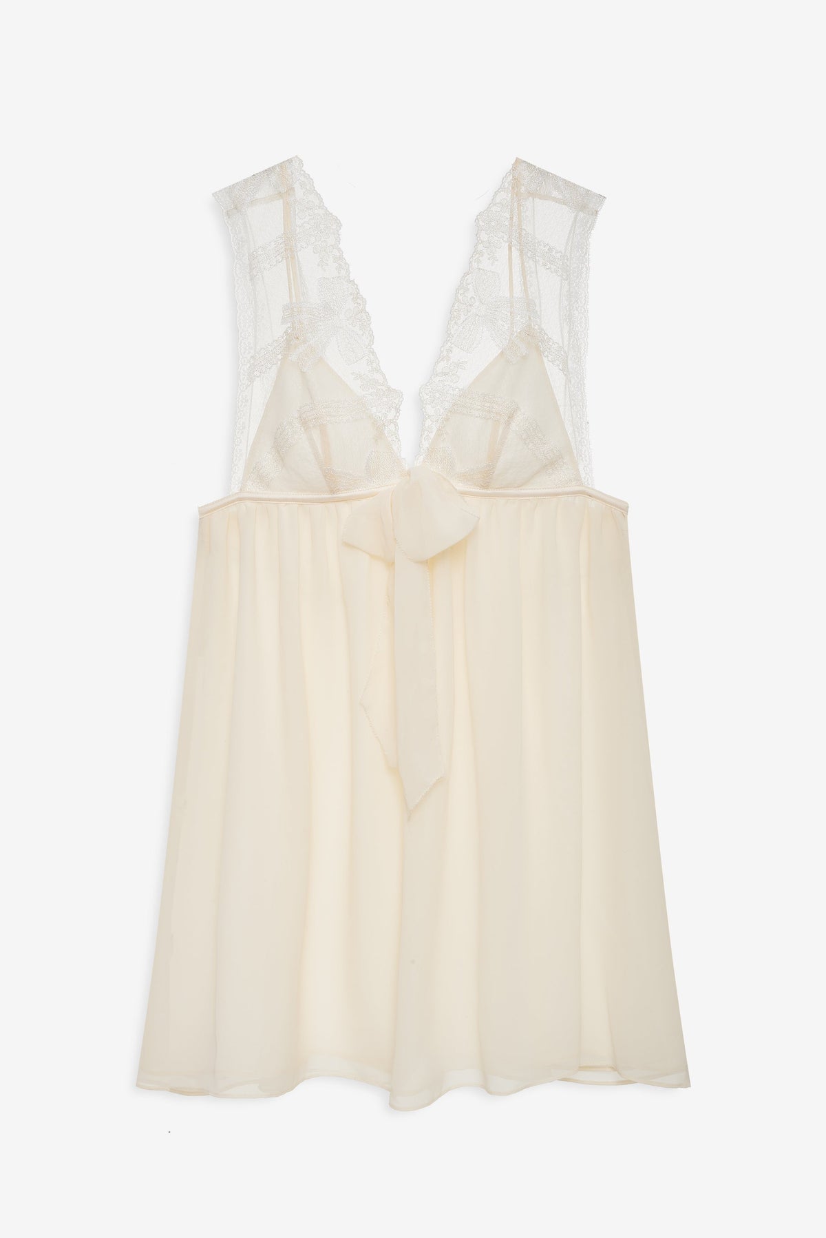 For Love & Lemons Blair Bow Slip Dress