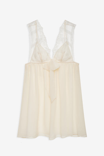 For Love & Lemons Blair Bow Slip Dress