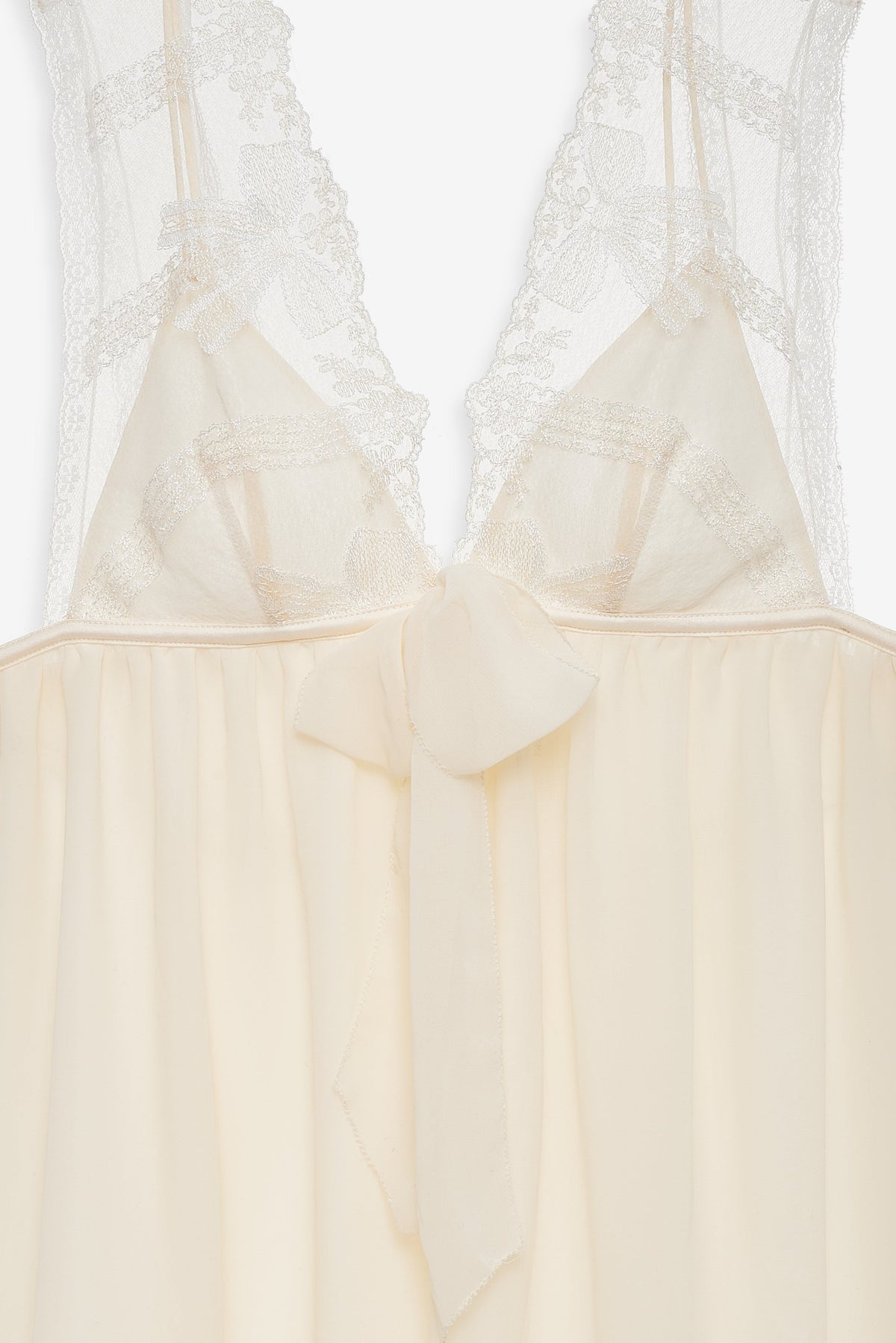 For Love & Lemons Blair Bow Slip Dress