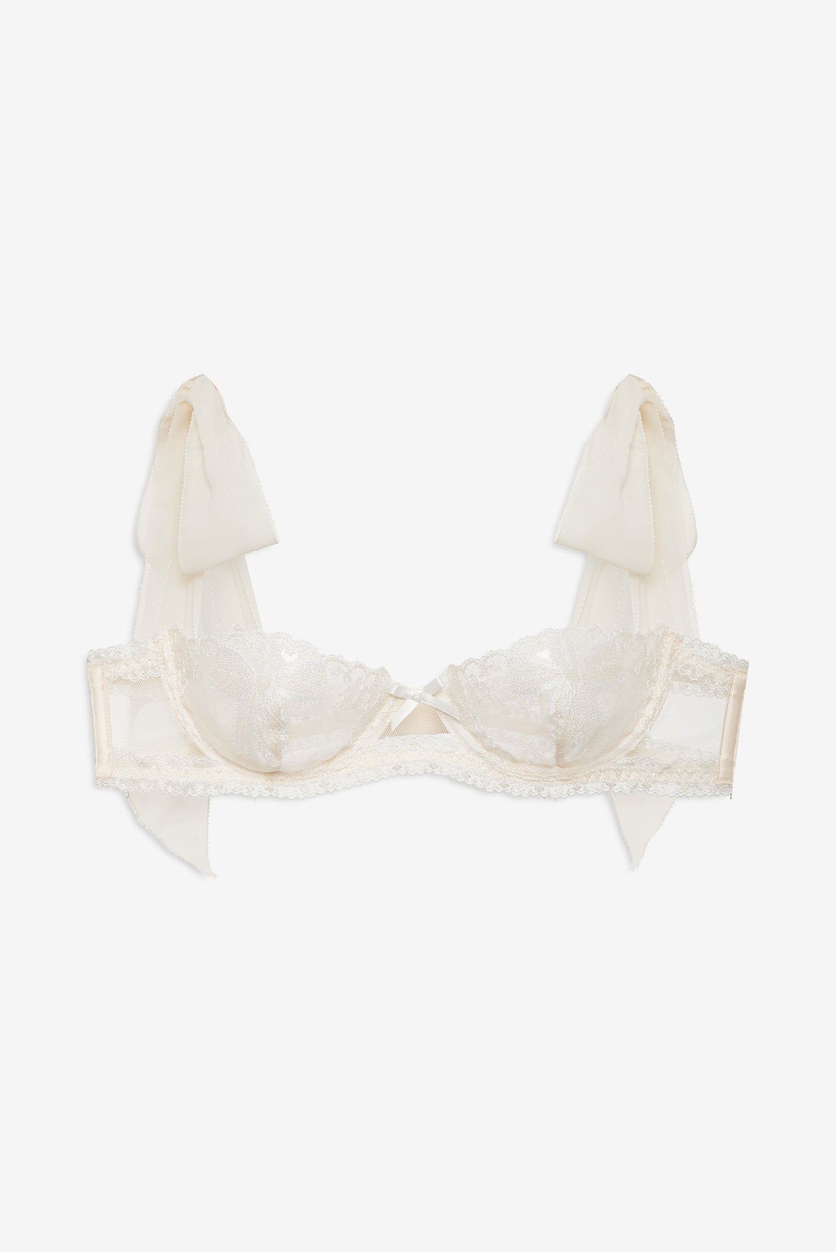 For Love & Lemons Blair Bow Underwire Bra