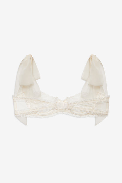 For Love & Lemons Blair Bow Underwire Bra