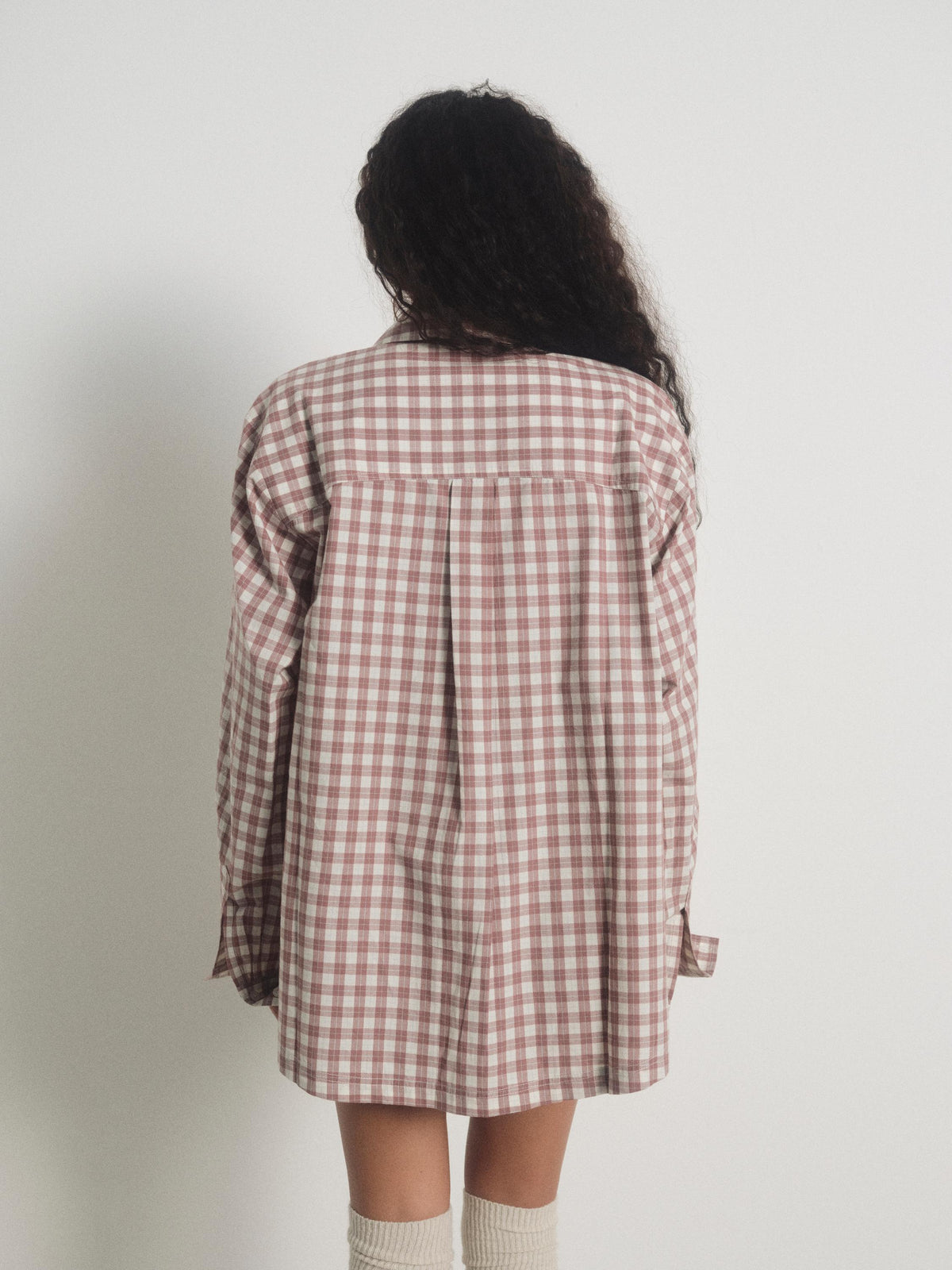 For Love & Lemons Poppy Gingham Button Down