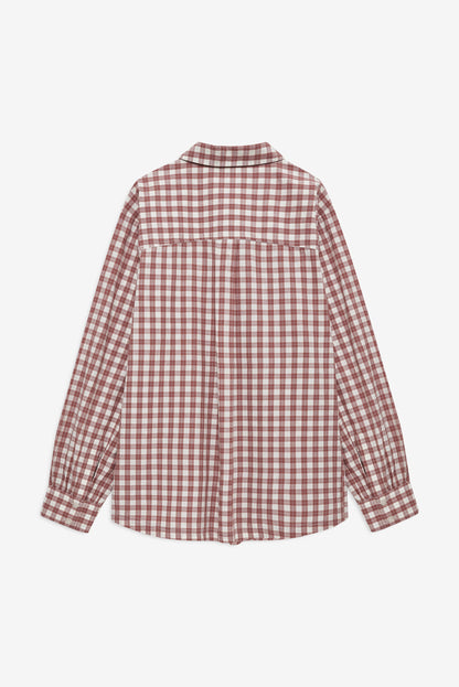 For Love & Lemons Poppy Gingham Button Down
