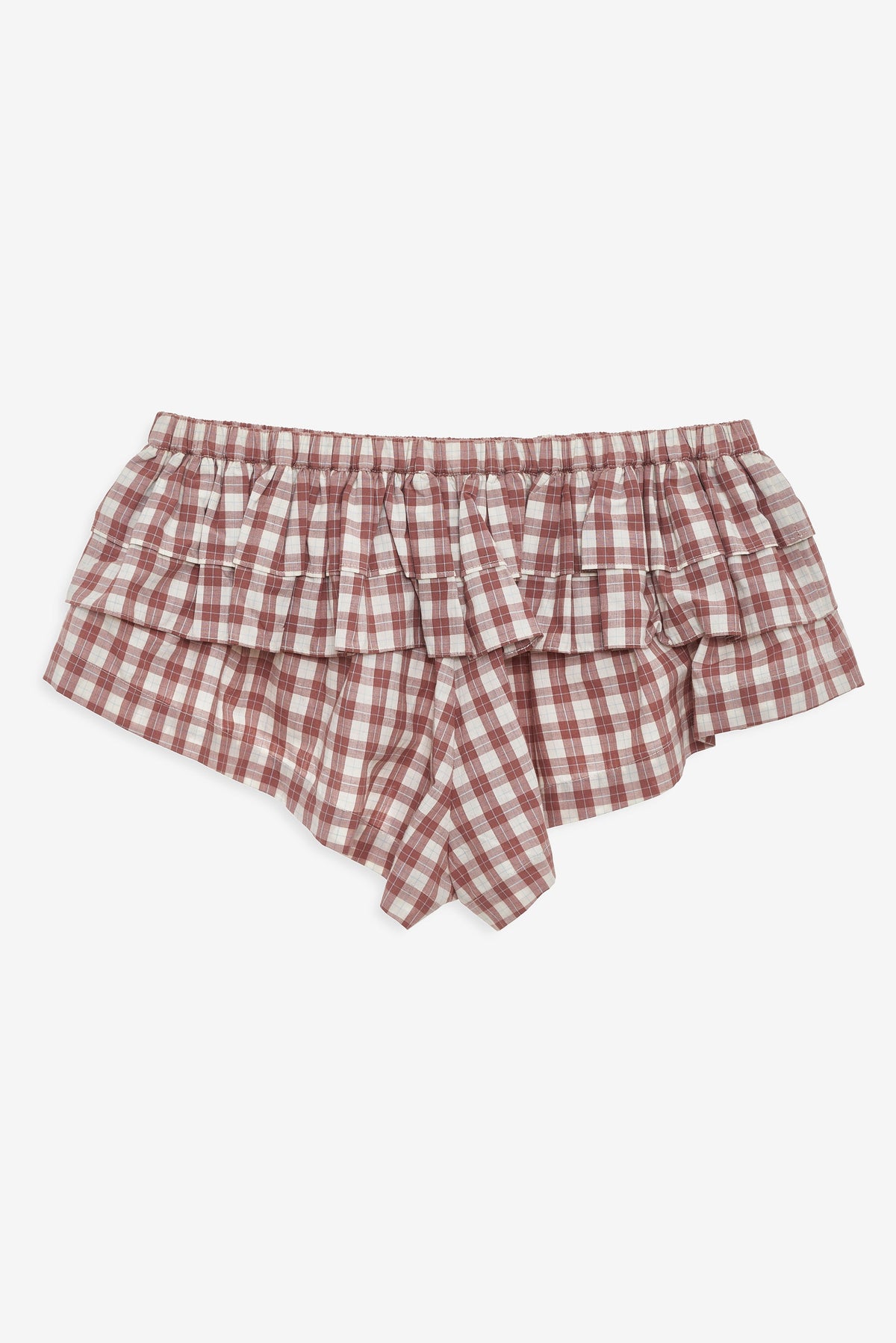 For Love & Lemons Poppy Gingham Boxer Short