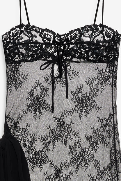 For Love & Lemons Antique Paisley Slip Dress