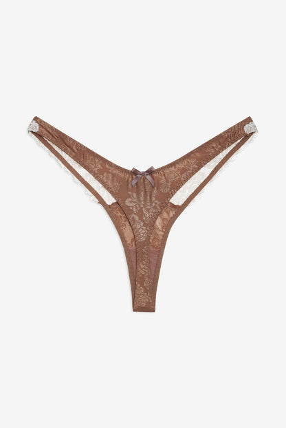 For Love & Lemons Meadow Thong Panty