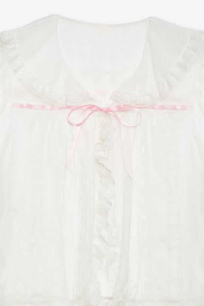 For Love & Lemons Layered Lace Sleep Top