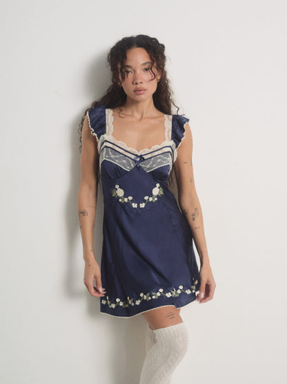 For Love & Lemons Fern Slip Dress