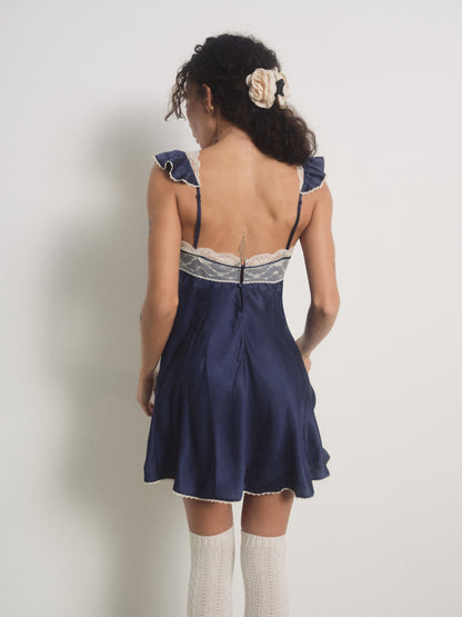 For Love & Lemons Fern Slip Dress