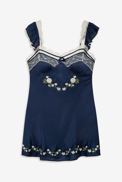 For Love & Lemons Fern Slip Dress