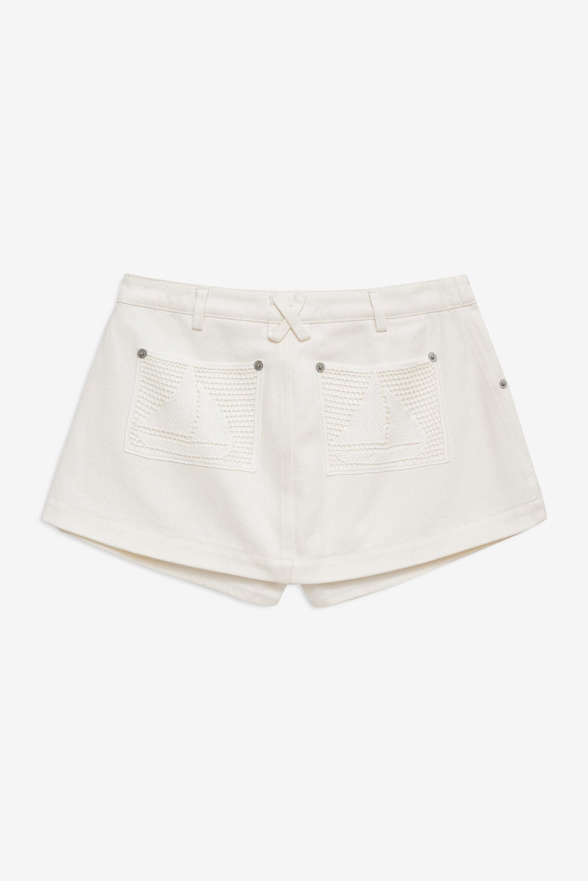 For Love & Lemons Agnes Denim Skort