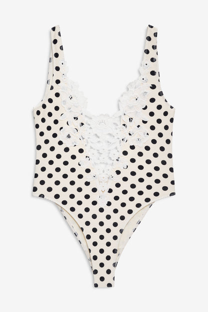 For Love & Lemons Lelani One Piece Swimsuit