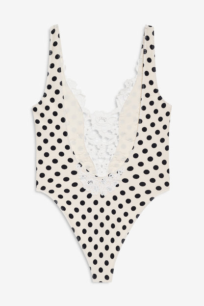 For Love & Lemons Lelani One Piece Swimsuit