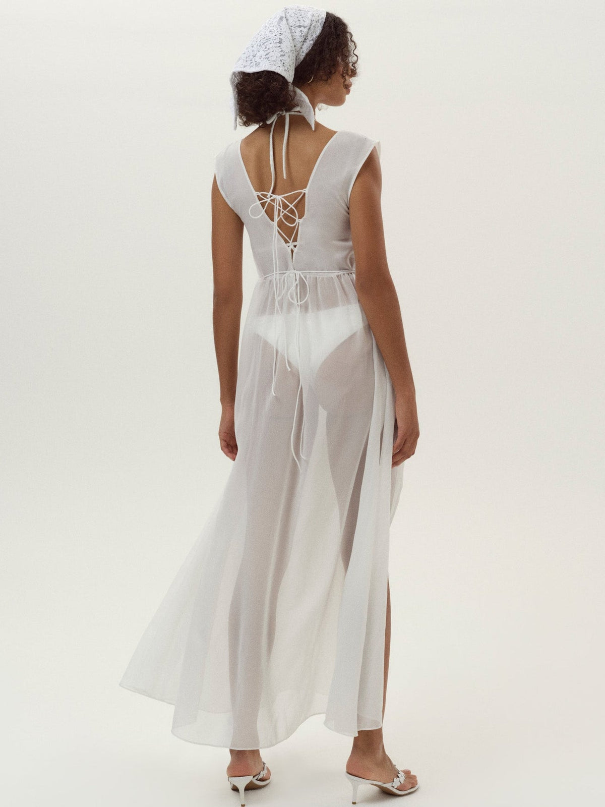 For Love & Lemons Lelani Coverup Maxi Dress
