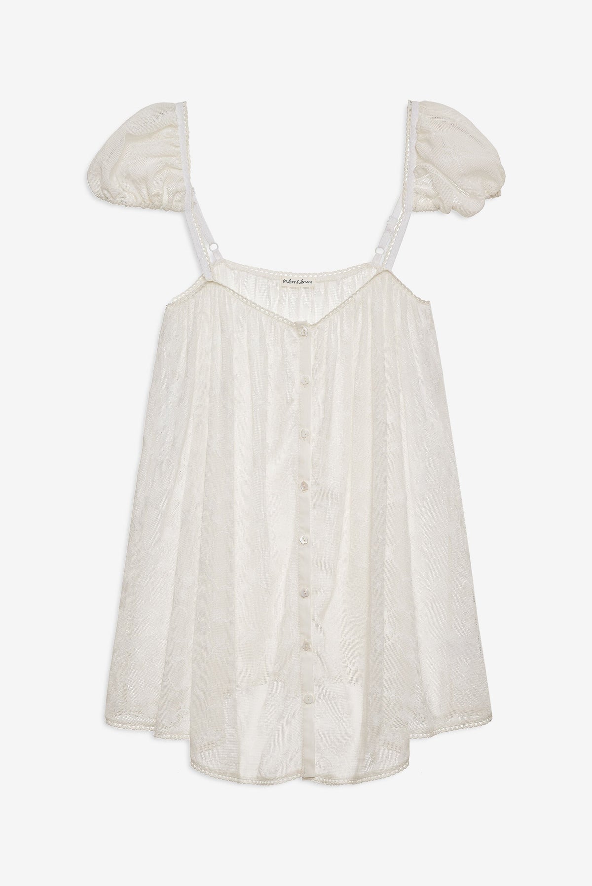 For Love & Lemons Brooks Coverup Mini Dress