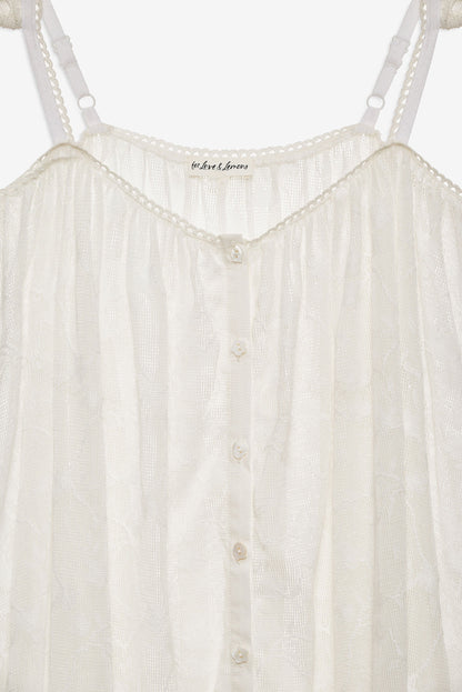 For Love & Lemons Brooks Coverup Mini Dress