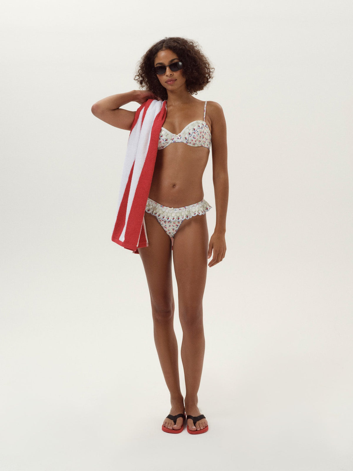 For Love & Lemons Cherry Mae Bikini Bottom