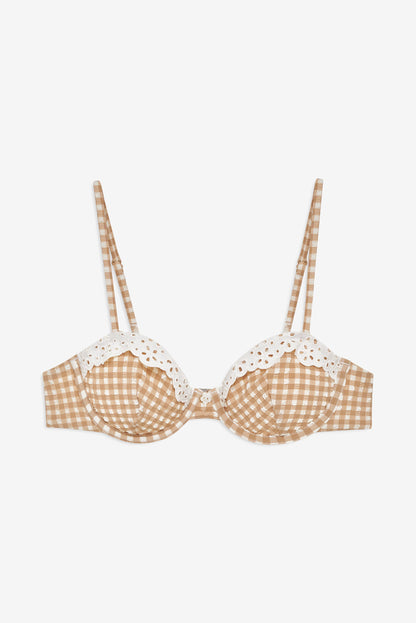 For Love & Lemons Vera Bikini Top