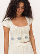 Cream Blue